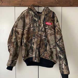 Berne heavy duty camouflage coat